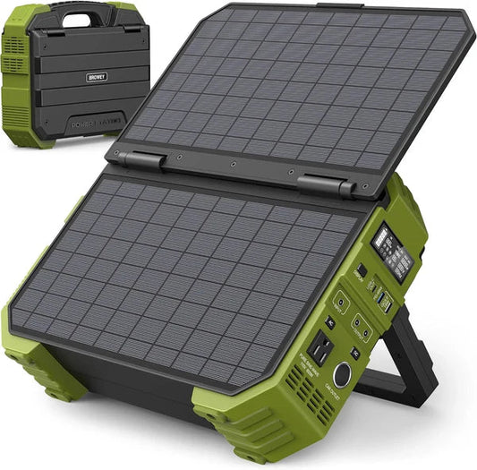 Charge Anywhere: Solar Generator for Life on the Go